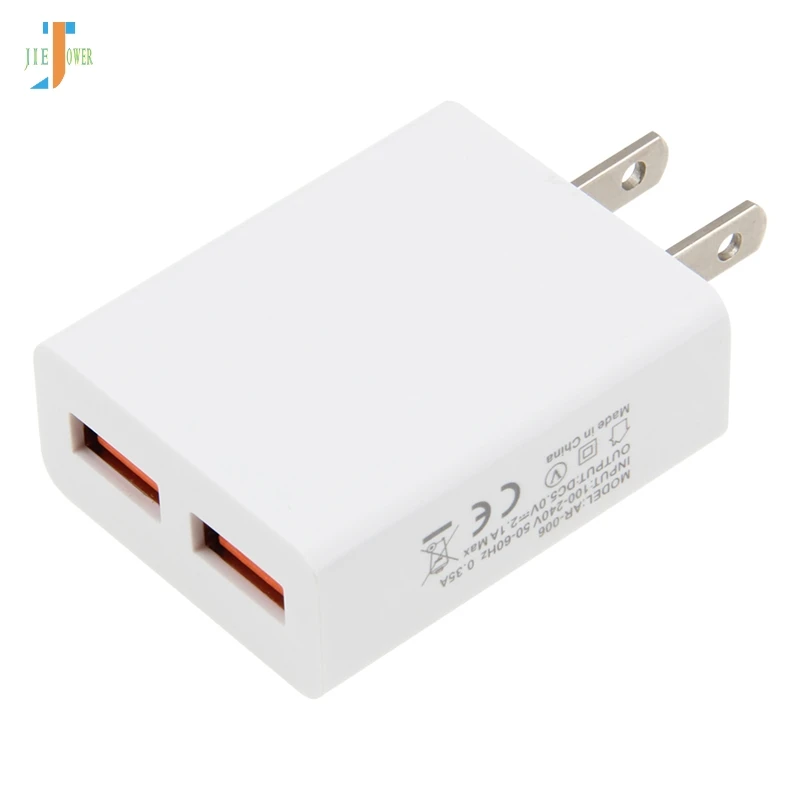 

100 шт Быстрая зарядка 3,0 USB зарядное устройство 2A QC3.0 настенное зарядное устройство для мобильного телефона для iPhone X Xiaomi Tablet iPad US Plug QC Быстрая ...