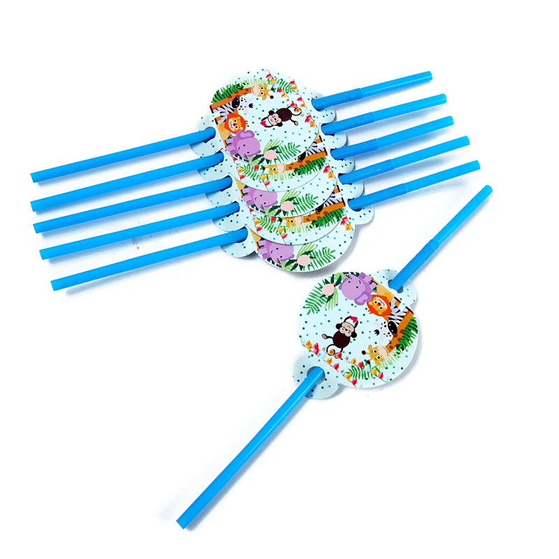 Cartoon zoo - animal Theme Kids Birthday Party Decoration Set Supplies Pack event 50pcs | Дом и сад