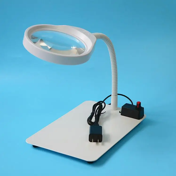 Светодиодная настольная Лупа 5X/8X/10X с USB | Инструменты