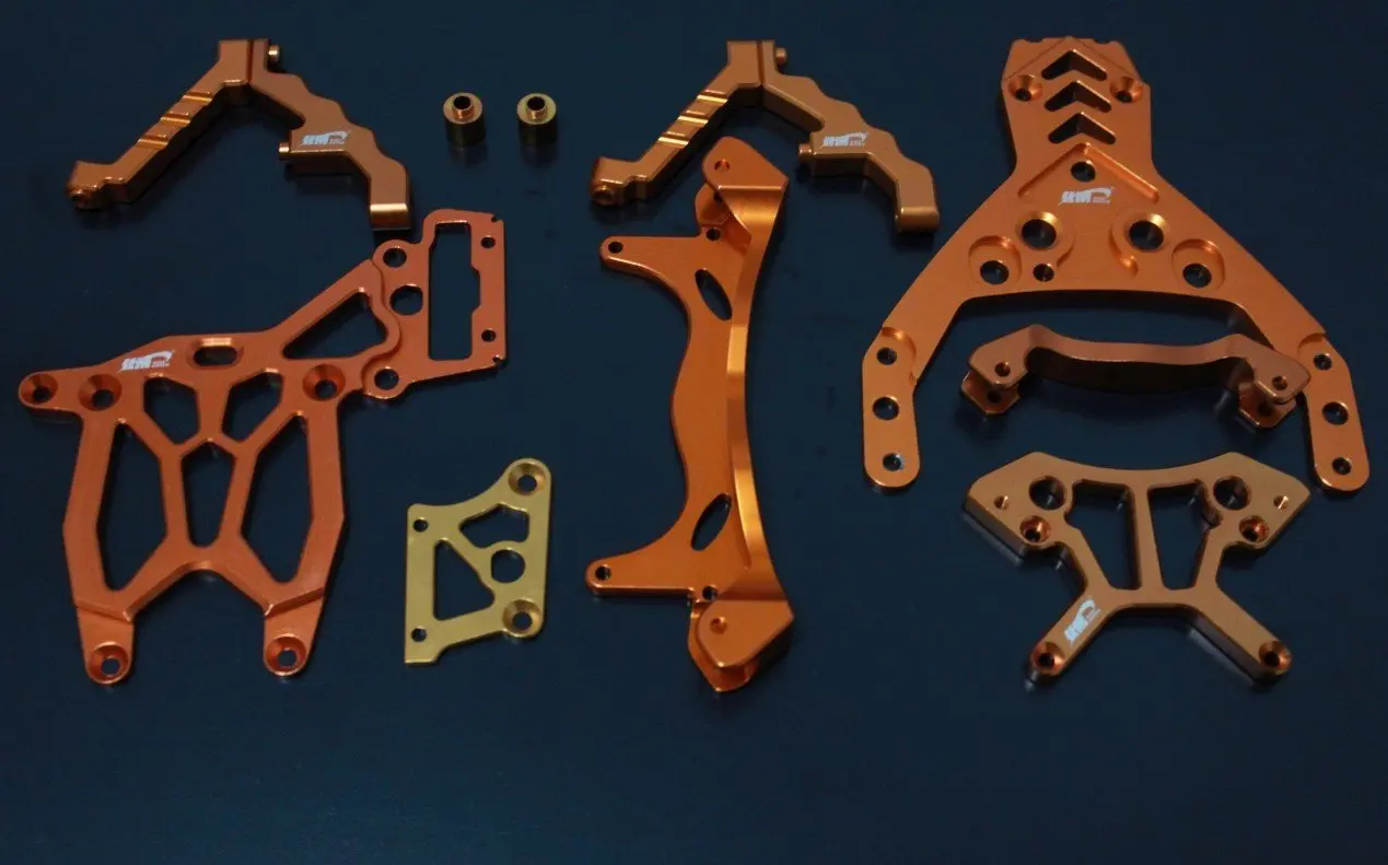 

baja alloy parts. metal head+ front bumper+rear bumper