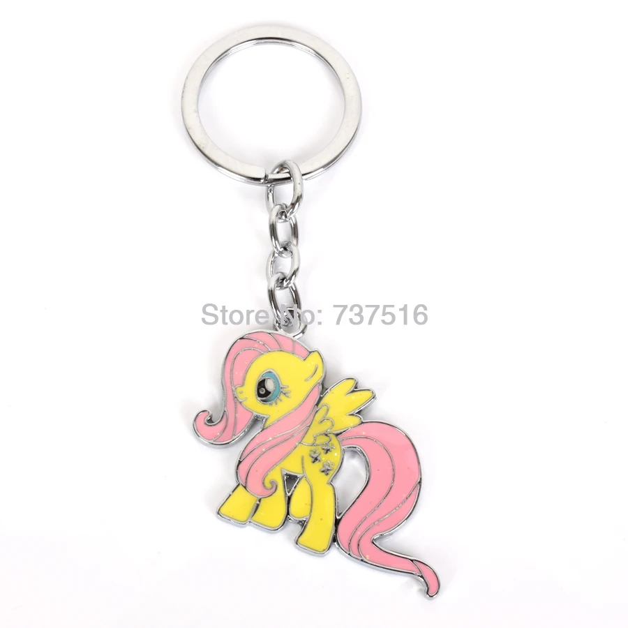 Новая дружба Розовый волшебный милый Флаттершай лошадь двухсторонний дизайн