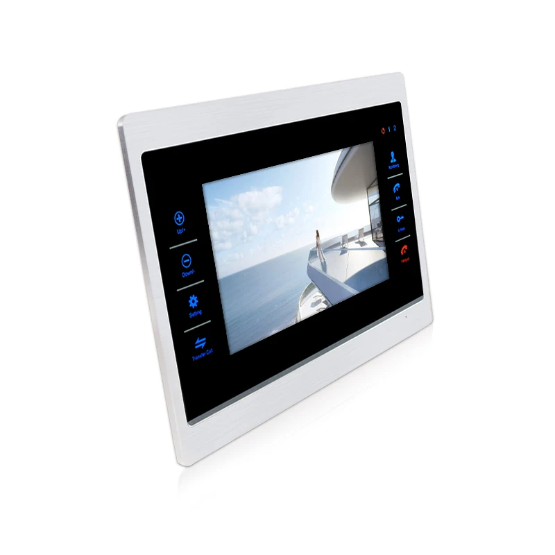 Бесплатная доставка 720 P AHD HD 7 &quotЖК дисплей запись монитор Touch Сенсор Кнопка