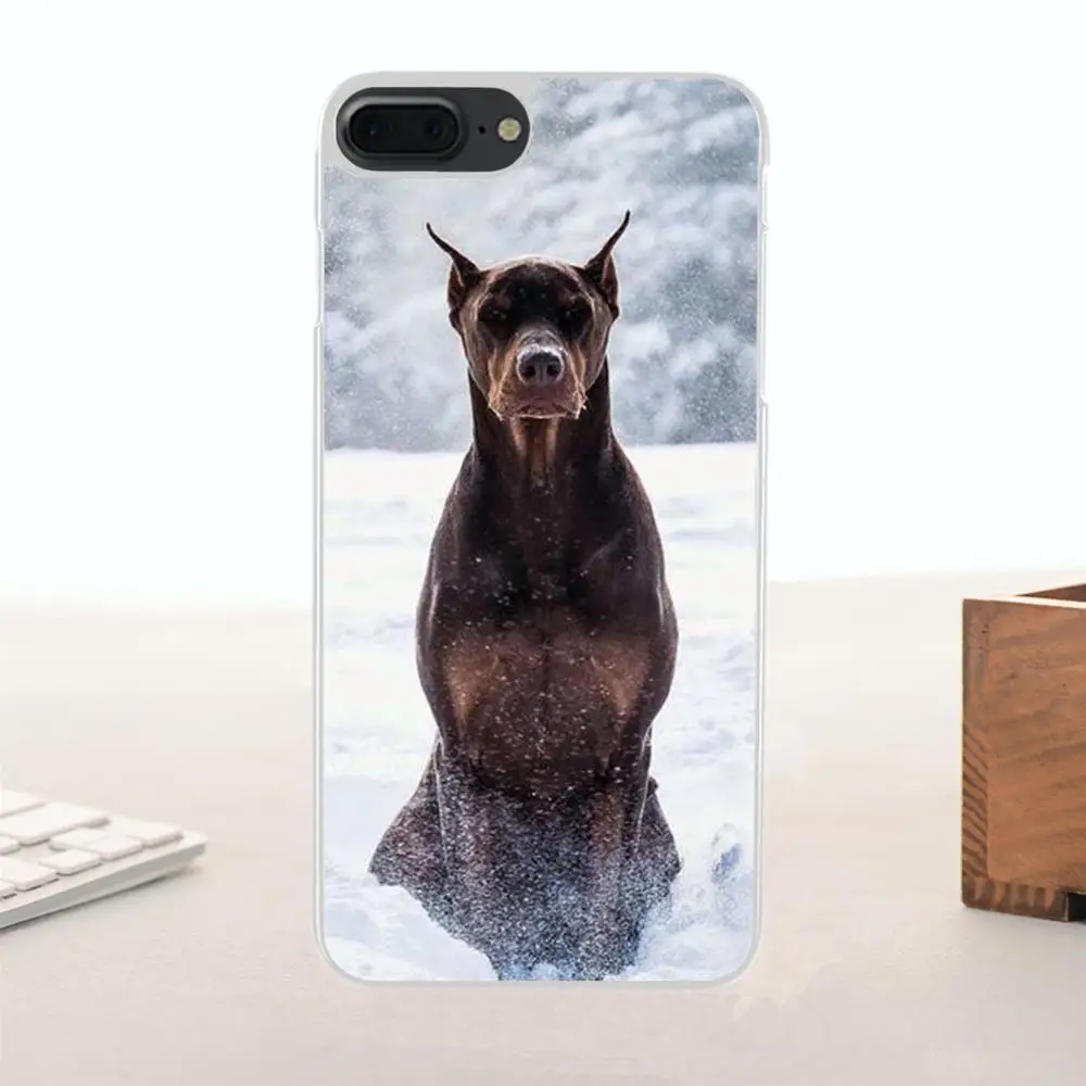 as picture Bixedx для huawei Honor mate 7 7A 8 9 10 20 V8 V9 V10 G Lite Play Mini Pro P смартфон с мягким дизайном Doberman - Цвет: as picture