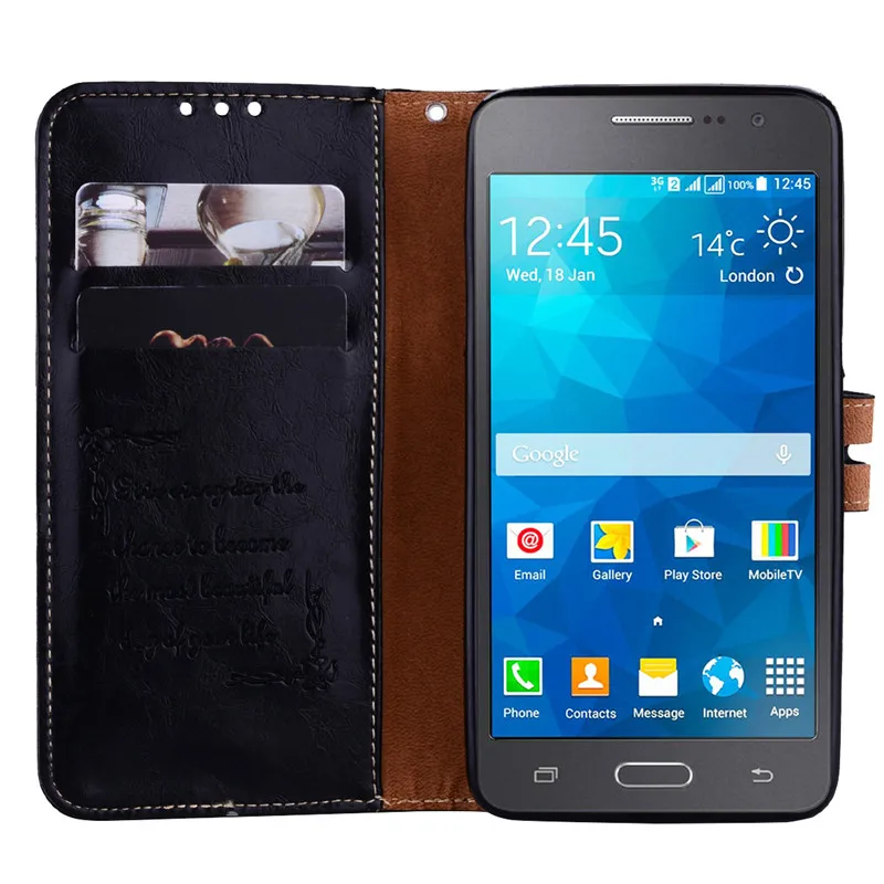 Чехол для samsung Galaxy Grand Prime чехол SM G531H G530 G530H G531F Чехол кожаный флип-чехол для samsung Grand Prime Fundas