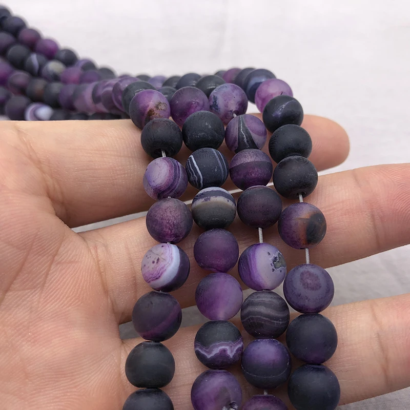 Натуральный agat Forsted тусклый глянцевый матовый фиолетовый Фотолюминесцентные