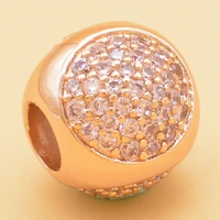 high quality 43 rose gold 925 silver jewelry bracelet jewelry accessories zircon beaded decoration