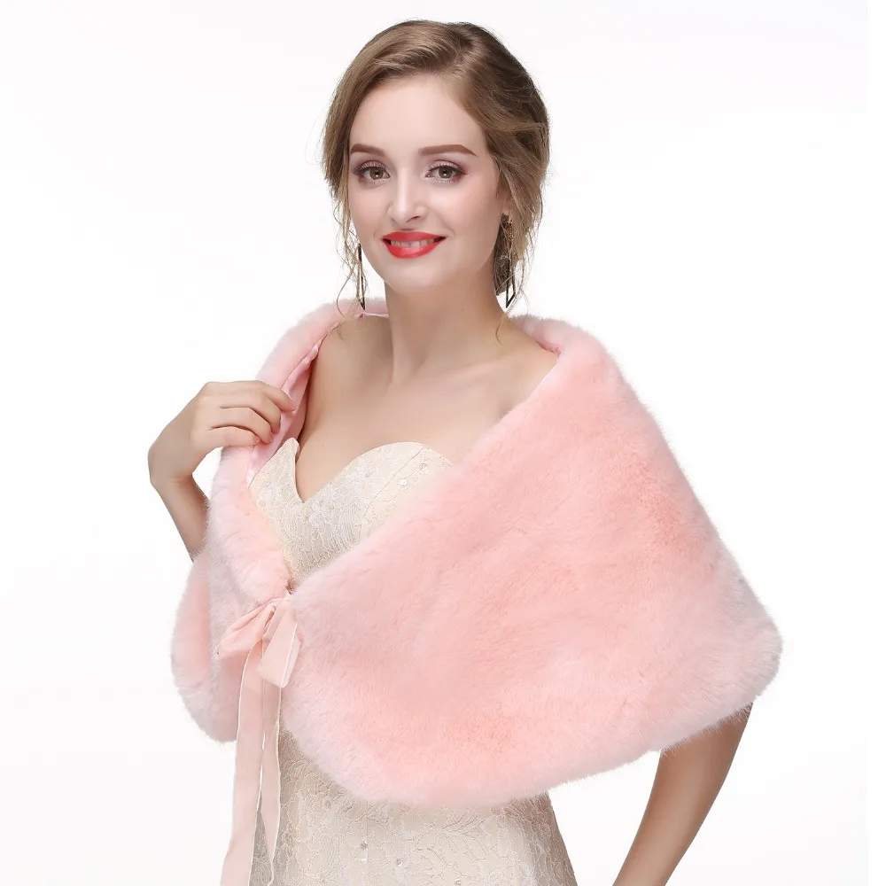 Женское свадебное пальто Forevergracedress элегантное мягкое болеро из искусственного