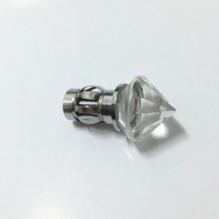 Волоконно оптический осветительный кабель хрустальные концевые фитинги для