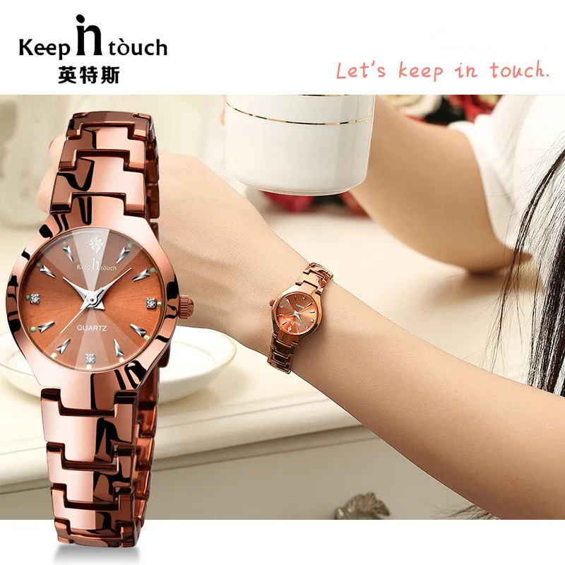 Мужские и женские модные стальные часы 2018 светящиеся кварцевые наручные с