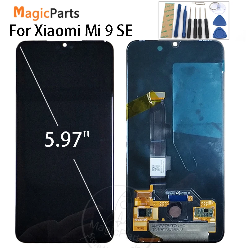 AMOLED ЖК дисплей 5 97 дюйма для Xiaomi Mi 9 SE дигитайзер сенсорного экрана в сборе MI 9SE