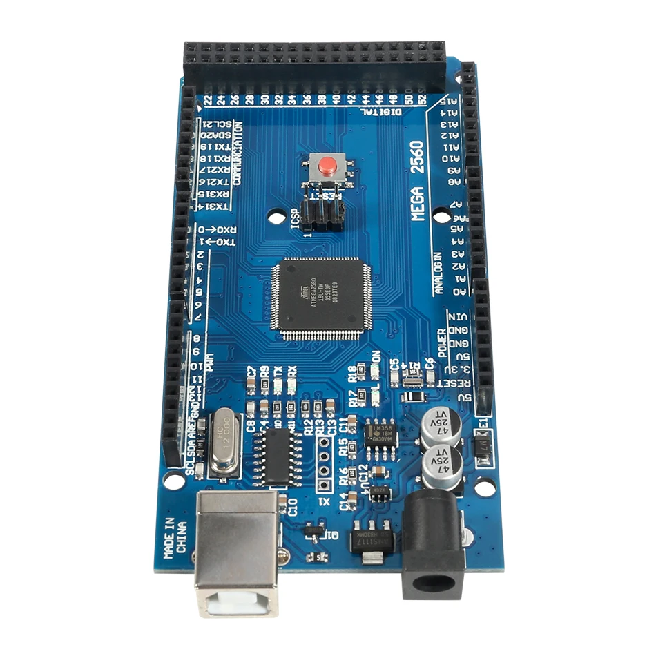 MEGA 2560 R3 AVR USB-плата для разработки флэш-плата CH340G + Бесплатный USB-кабель arduino |