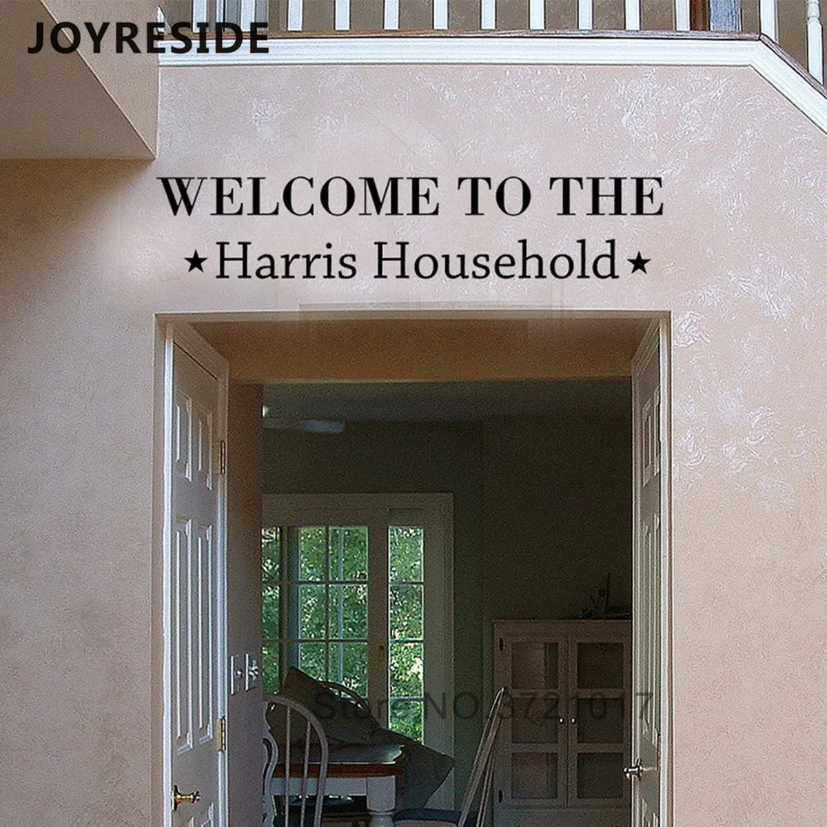 Наклейки на стену Добро пожаловать в дом наклейка домашние комнаты входной двери
