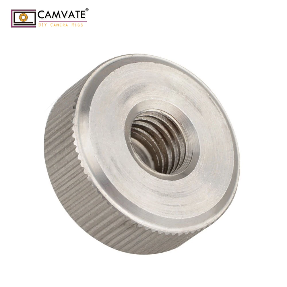 Металлический адаптер Camvate для камер с винтом 1/4 &quotдля штатива 3/8&quot C0927