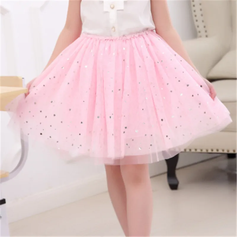 2019 модные юбки для маленьких девочек со звездами звездочками милая Одежда