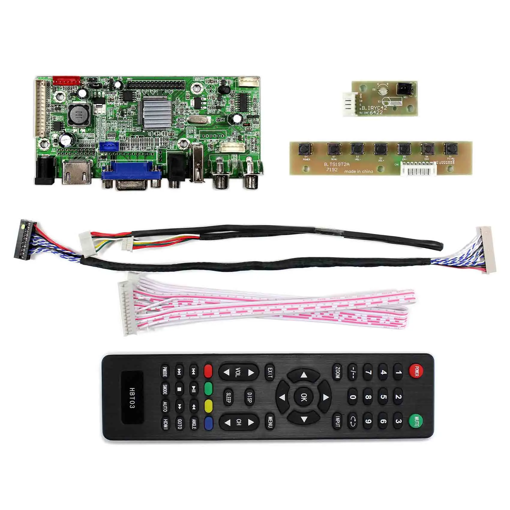 LQ121K1LG52 1280x800 Разрешение для 12 1 дюймов ЖК дисплей Экран HD MI VGA 2AV USB доска VS V59AV