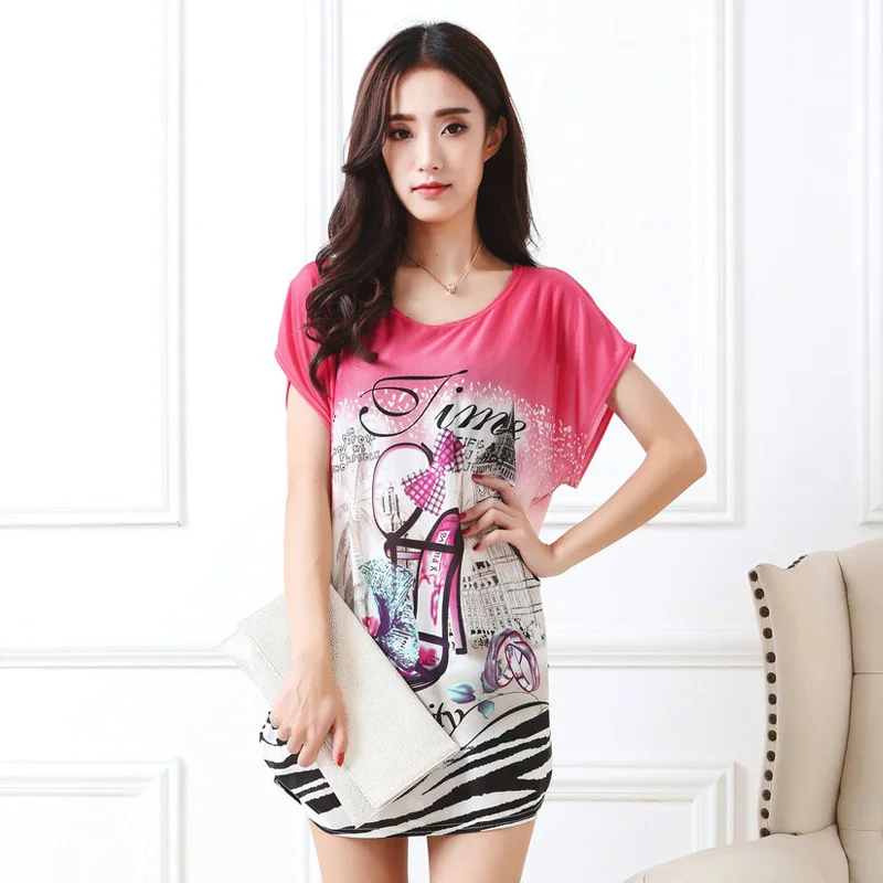 Женское платье футболка с коротким рукавом свободного покроя|dress tunic|tunic fashiontunic plus