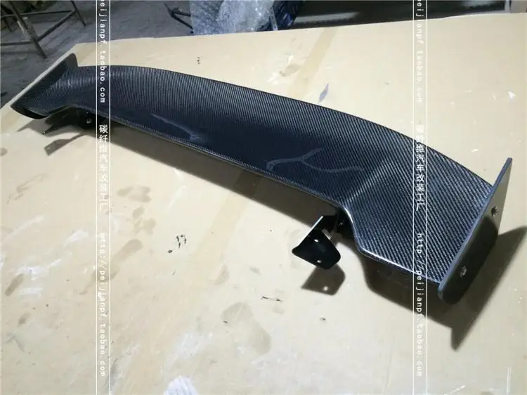 Универсальный Задний спойлер из углеродного волокна подходит для SUZUKI SWIFT FOCUS