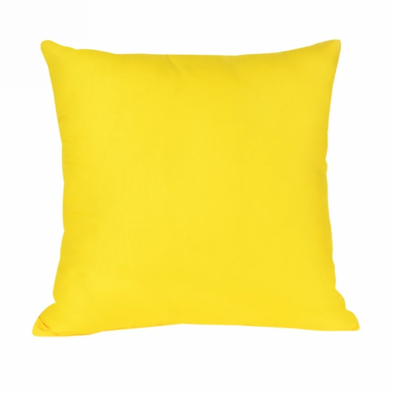yellow DIDIHOU 40x40xm однотонная наволочка домашняя гостиная подушка с рисунком в виде леденцов крышка Cusion Чехлы для подушек для сиденья автомобиля бросок для дивана - Цвет: yellow