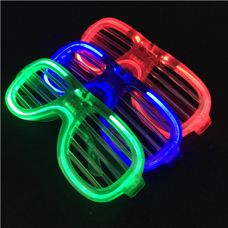 2018 Rushed Gafas Led товары для вечеринок мигающие затвор очки игрушка уникальный дизайн