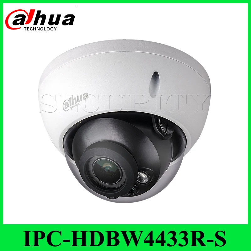 Экспресс-Доставка Dahua IPC-HDBW4433R-S 4 МП POE неподвижный Купол CCTV ip-камера безопасности с
