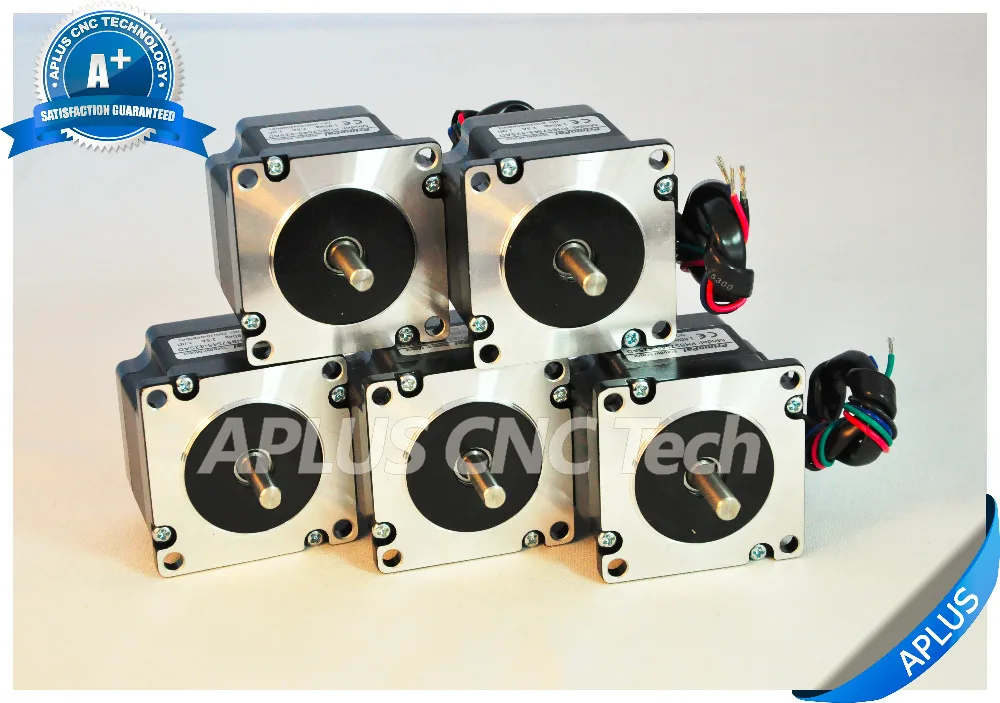 3 шт. NEMA 23 шаговый двигатель 113 1 oz in 45 мм 2.5A 8 градусов 4 провода|nema 23|nema stepper motorstepper