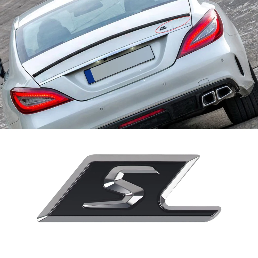 2шт Автомобильный задний багажник стикер Для AMG Mercedes W212 W202 C603 C63S SAMG S Rcing