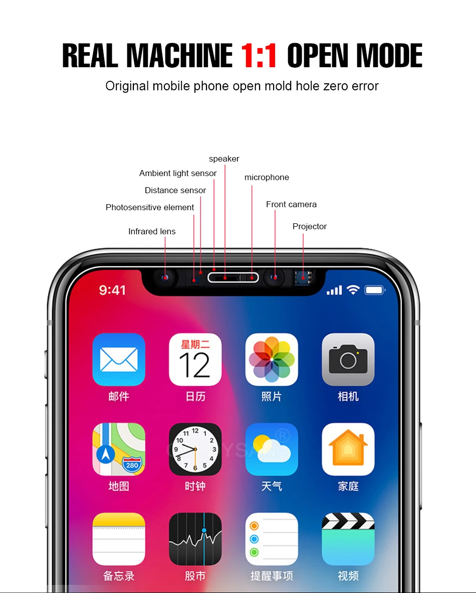 9h 2,5D Премиум Защитная Стекло на для IPhone XR X XS макс назад закаленное Стекло для айфон IPhone X XS XR XS максимальная защита экрана пленка
