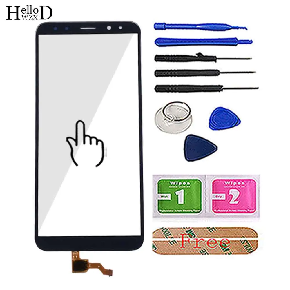 Darkblue With Tools Сенсорный экран передняя панель для huawei mate 10 Lite/G10/G10 Plus/Nova 2i сенсорный экран сенсор дигитайзер стекло инструменты 3 м клей - Цвет: Darkblue With Tools