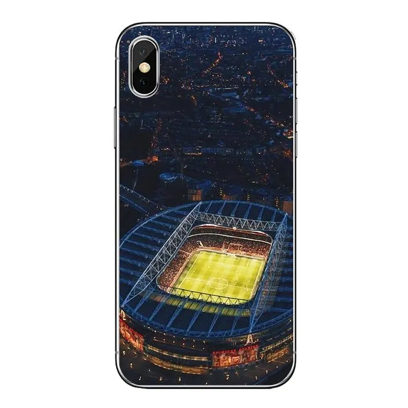 Emirates Stadium Soccer Football Soft Transparent Shell Covers For Xiaomi Redmi 4X S2 3S Note 3 4 5 6 6A Por Pocophone F1 Mi |