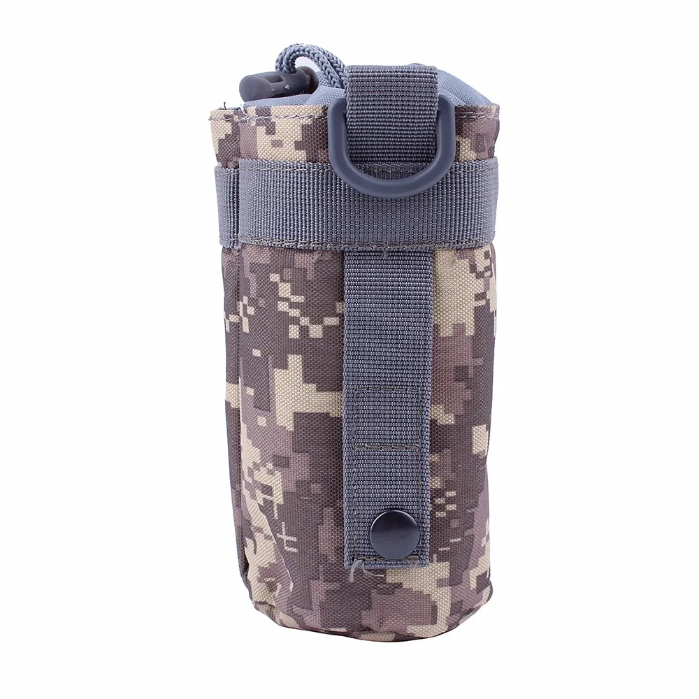 02 Открытый военный Molle Чехол кемпинг бутылка для воды сумка Открытый Топ выживания чайник держатель 600D полиэстер водонепроницаемый дорожные наборы - Цвет: 02