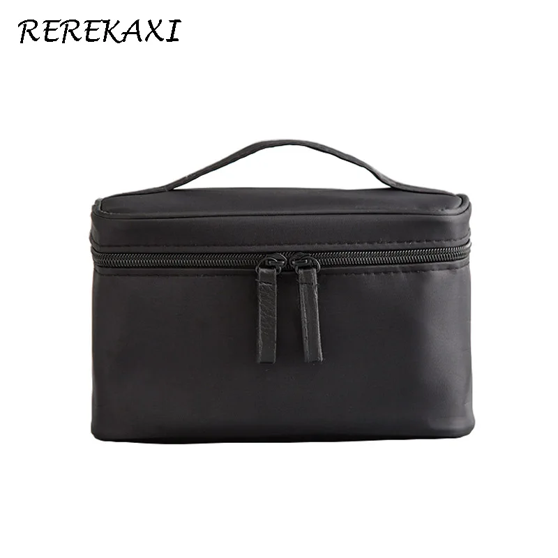 REREKAXI, новинка, женская косметичка, водонепроницаемая, нейлоновая, женская, профессиональная, косметичка, органайзер, для путешествий, косметичка