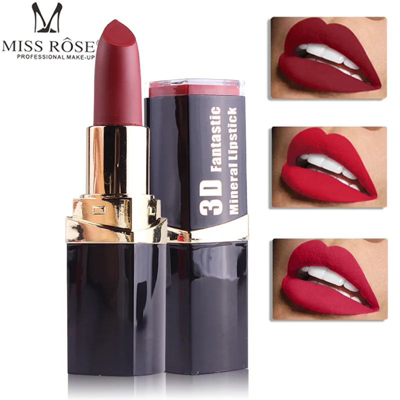 Miss Rose 42 цвета (37-42 #) матовая губная помада макияж для губ оттенок красные губы
