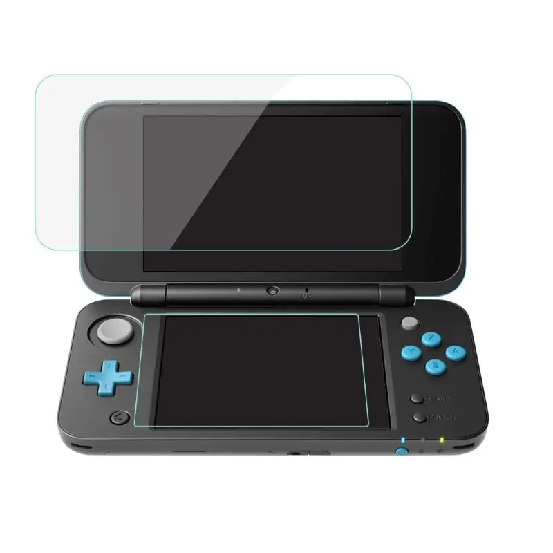 2 в 1 Ультрапрозрачная Защитная пленка для Nintendo 2DS XL LL|Защита экрана| |