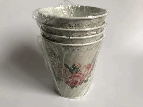10 шт./лот D11xH12.5CM круглое ведро железная ваза цветочный горшок плантатор Свадебные украшения Европа жестяная Ванна 1958 цветы