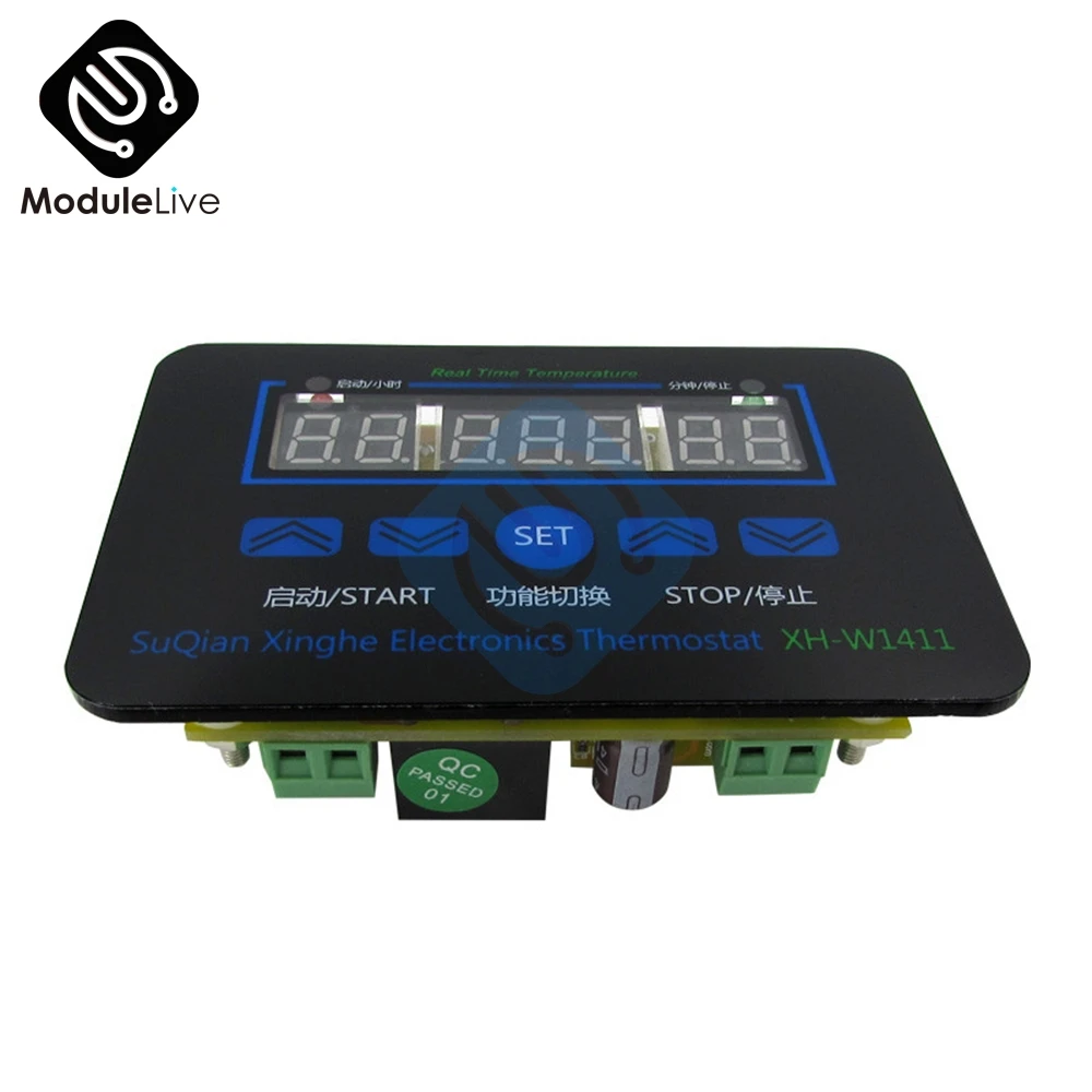 Цифровой регулятор температуры светодиодный 220 В 10 А переменный ток термостат