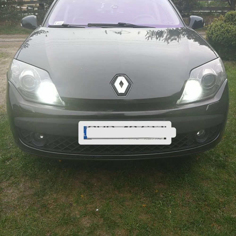 2X Led W5W T10 canbus Автомобильный свет с объективом проектора для Renault Trafic Safrane megane 2 duster
