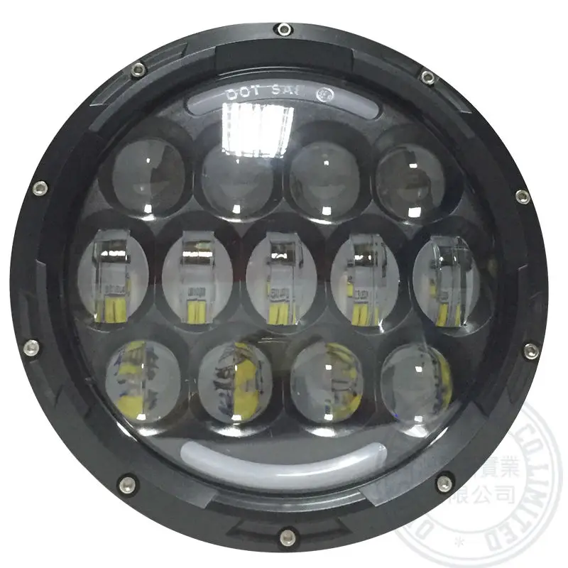 Только в Казахстан высокое Мощность 105 Вт 7 inch круглый автомобилей светодиодные