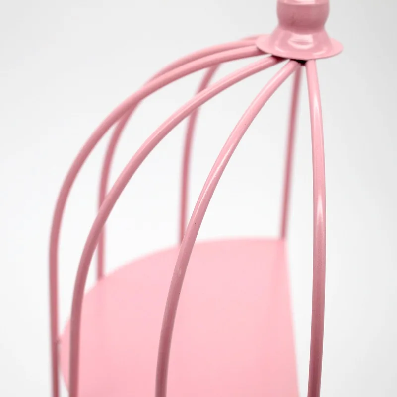 European iron bird cage snack stand wedding dessert table decoration cake stand snack stand multi-layer display stand
