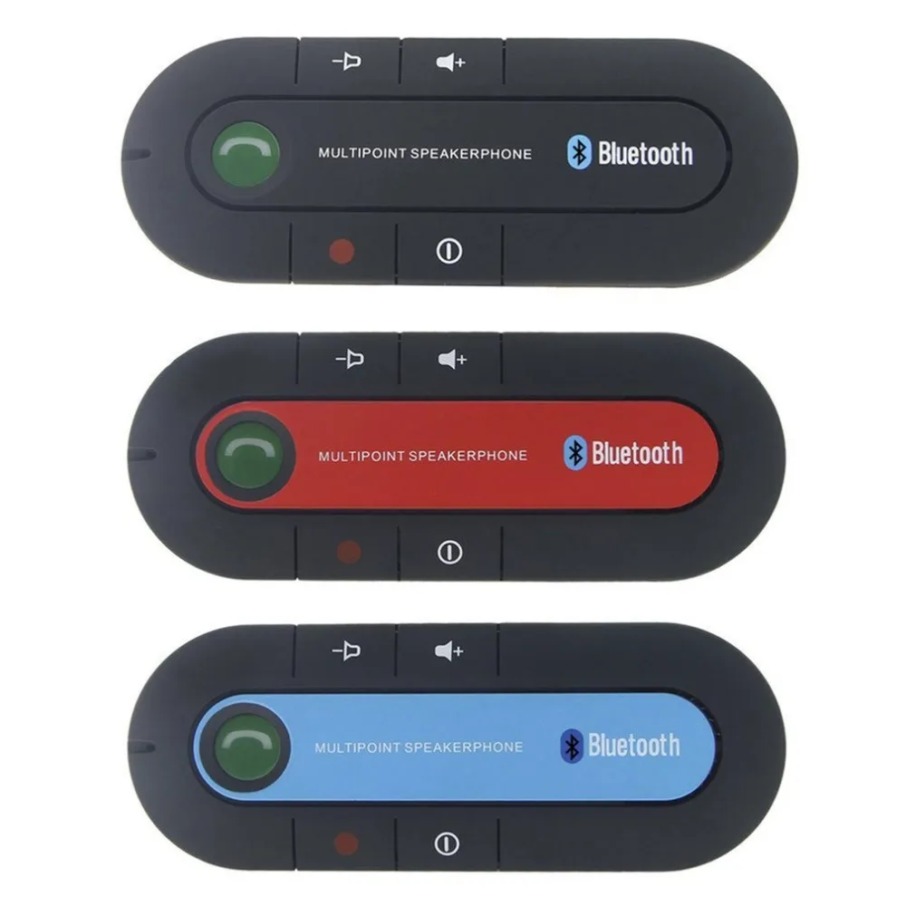 Многоточечная Громкая связь 4,1+ EDR беспроводной Bluetooth громкой связи автомобильный комплект MP3 музыкальный плеер для IPhone Android смартфон