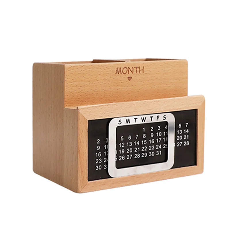 2 сетки деревянная коробка креативная настольная для косметики хранения пенал