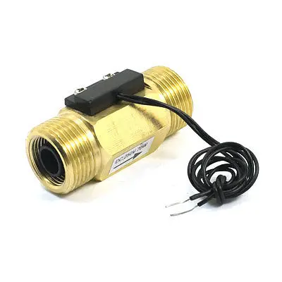 Резьба наружная DC250V Brass G3/4 26mm тростник расход воды реле расхода 1-30l/мин |
