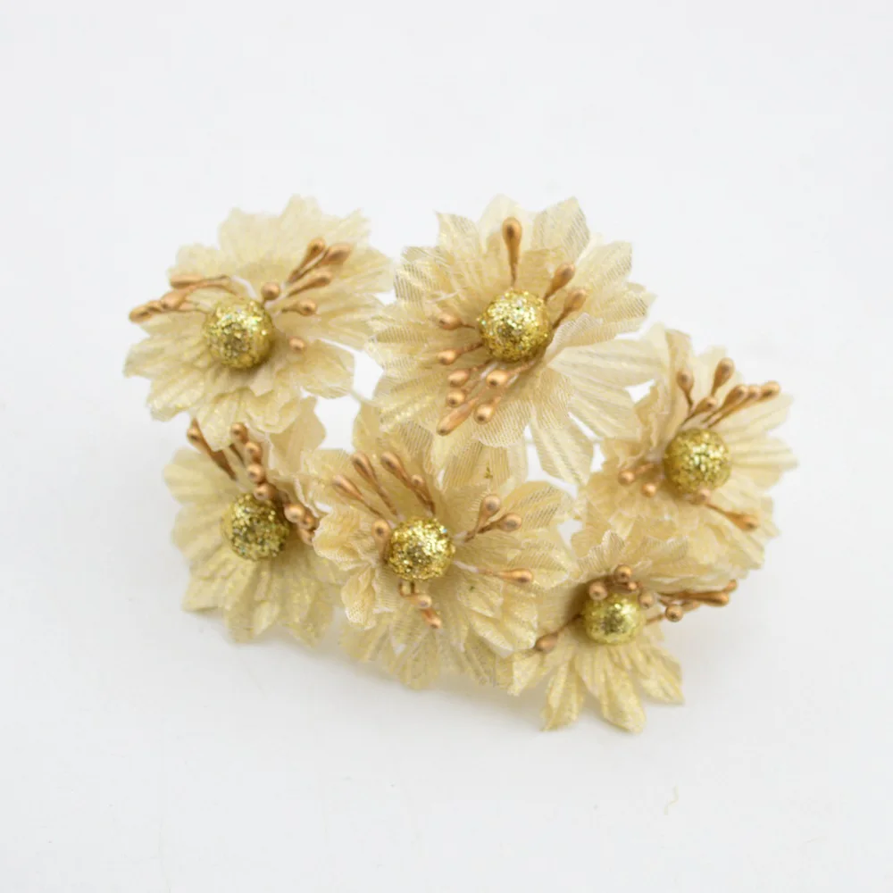 6 шт. искусственные шелковые цветы для украшения свадьбы|silk flower bouquet|flower bouquetartificial