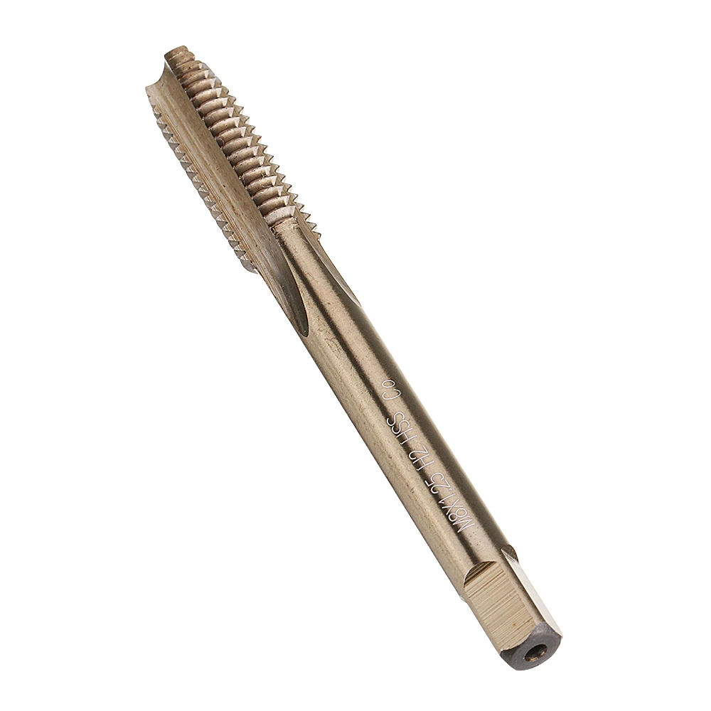 M3-M10 HSS Co M35 машина прямые флейты краны метрический винт кран правая рука резьба заглушка кран дрель