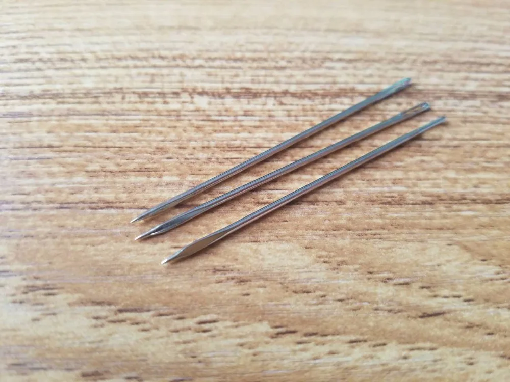 25 шт. треугольные иглы для шитья кожи | Дом и сад