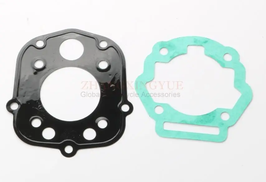 70cc cylinder gasket 70cc Большой Диаметр цилиндра комплект& поршневой комплект& прокладка цилиндра для Aprilia RS RX SX 50cc(2006-) D50B0 47 мм/12 мм - Цвет: 70cc cylinder gasket