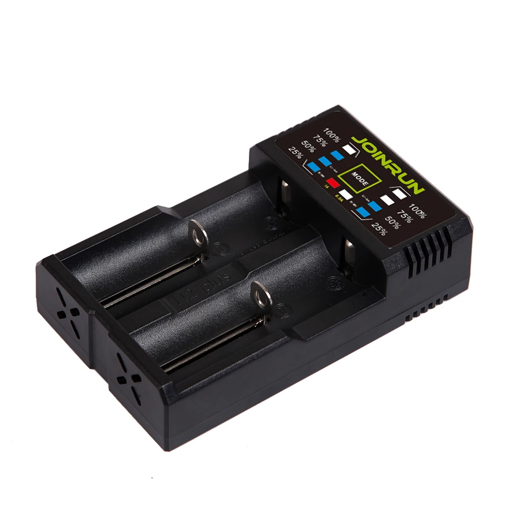 Оригинальное зарядное устройство Joinrun N2 Plus 18650 для батарей 26650 16340 RCR123 14500 LiFePO4 Ni MH Cd