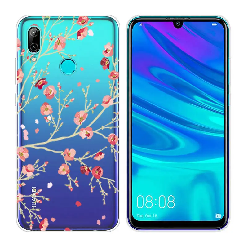 26 Силиконовые чехлы Arvin для huawei P Smart, мягкий прозрачный ТПУ чехол для телефона P Smart, 6,21 дюймов, чехол с рисунком, сумка - Цвет: 26