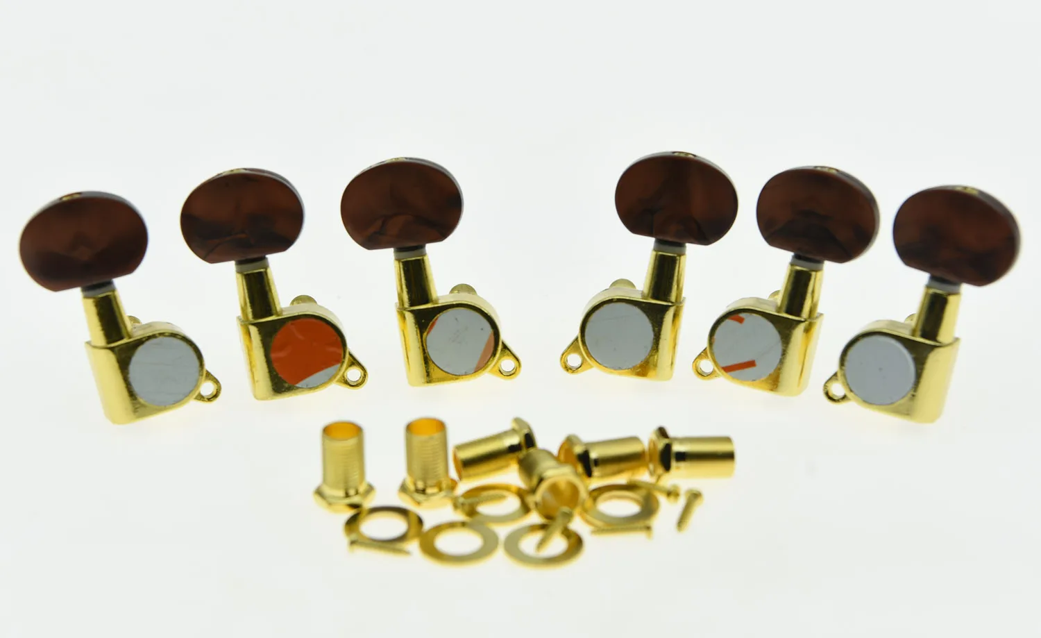 KAISH Gold w/Pearl кнопки Гитарные тюнеры тюнинговые ключи для акустических