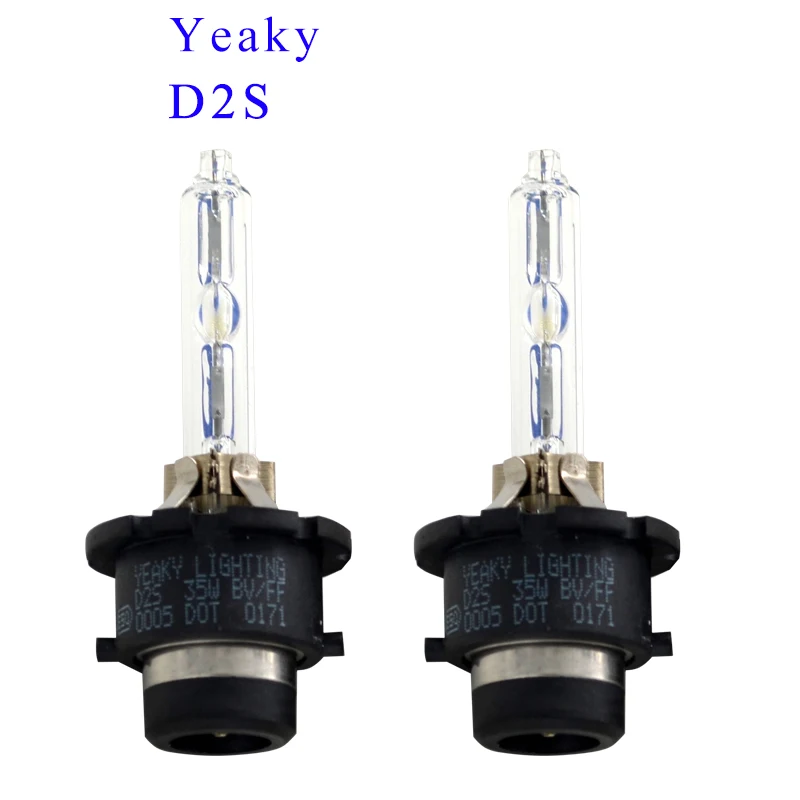 Оригинальный набор ламп SKYJOYCE 35 Вт Yeaky D2S D4S HID лампа 12 В 4500 к 5500 6500 D2R D4R для yaky