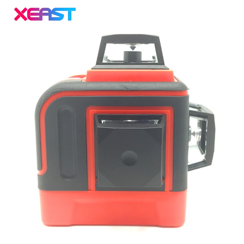 XEAST XE-390R 12 линий 3D лазерный уровень самонивелирующийся 360 вертикальный горизонтальный и вертикальный крест супер мощный синий лазер